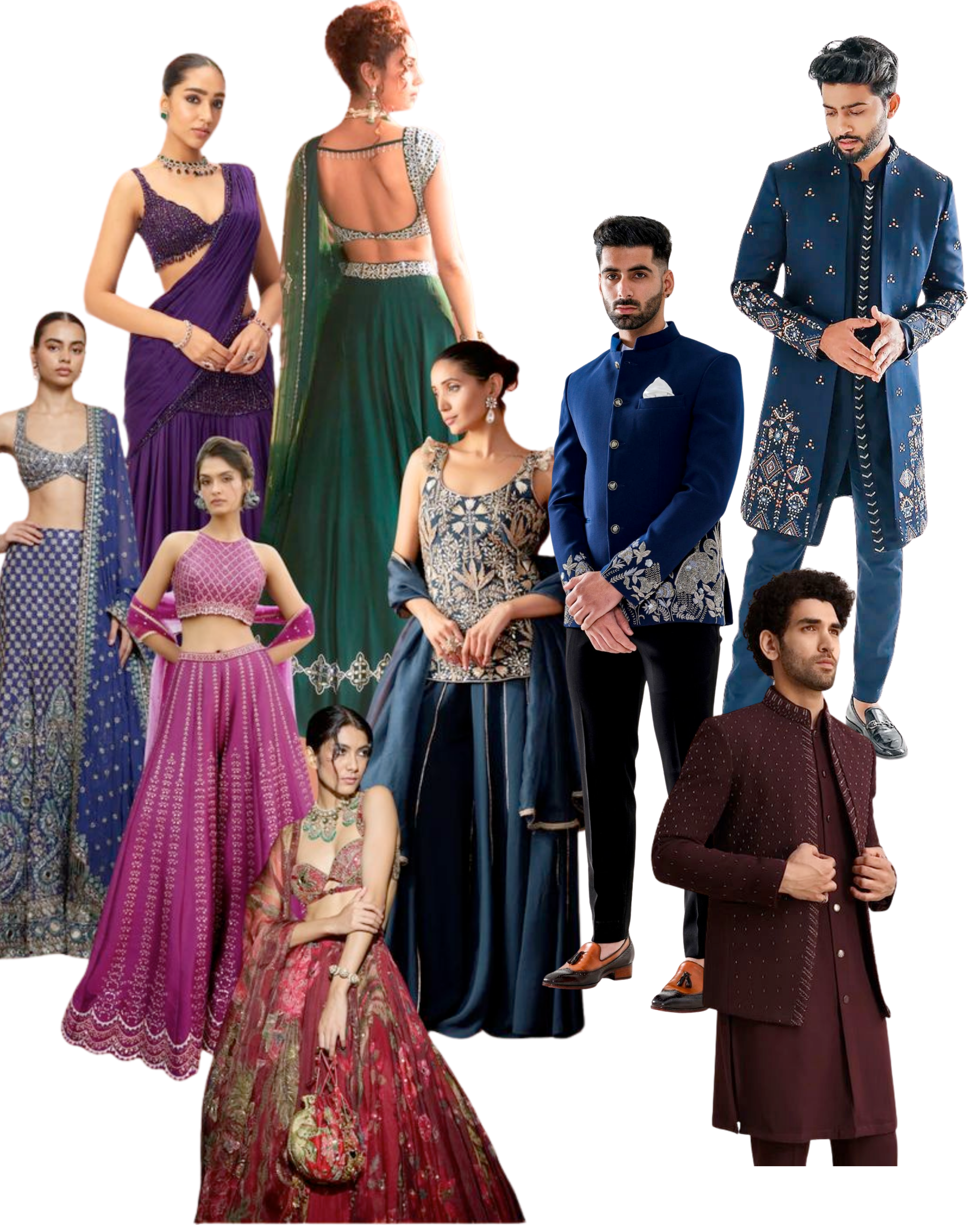 Sangeet outfit moodboard